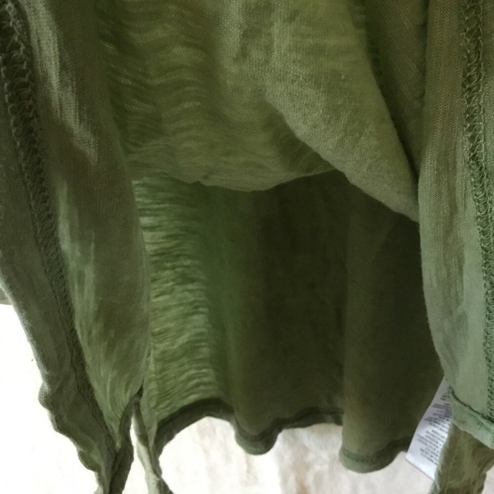 Juicy Couture Light Green V-Neck Tee - Picture 6 of 15